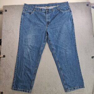 Scandia Woods Jeans‎ Men 50x32 Zip Fly Blue Denim